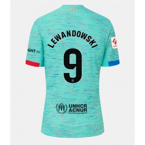 Barcelona Robert Lewandowski #9 Tredje Tröja Dam 2023-24 Kortärmad